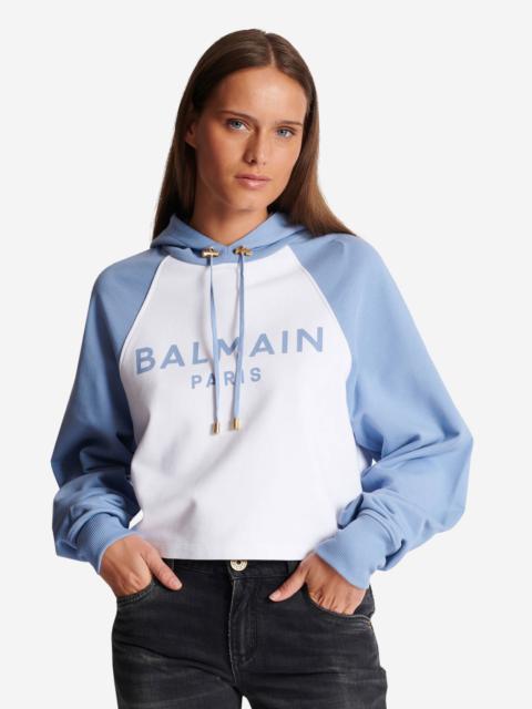 Balmain CROPPED LOGO SWEATSHIRT