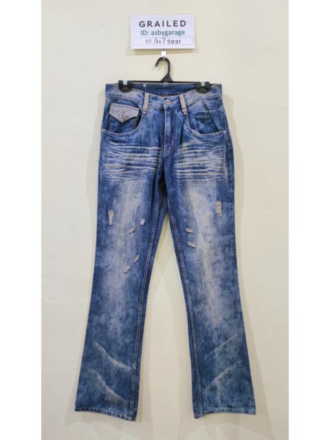 Other Designers Distressed Denim - Anti Label Distressed Rare Design