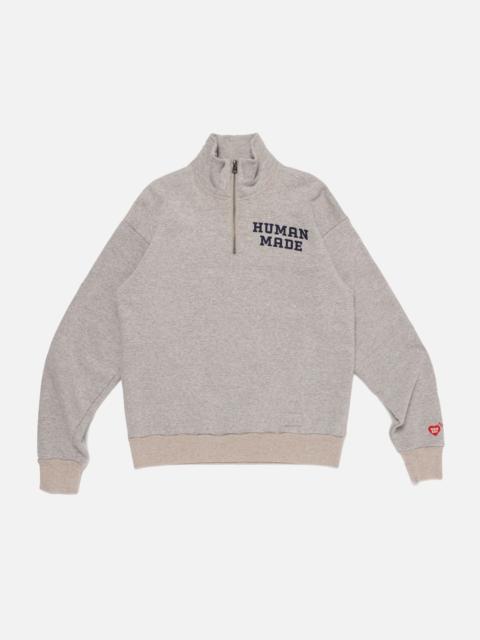 Human Made HALF-ZIP SWEATSHIRT