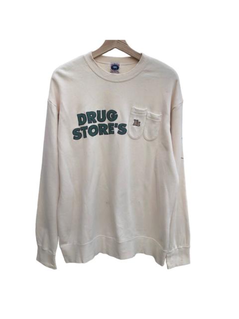 Other Designers Vintage Drug stores embroidery crewneck