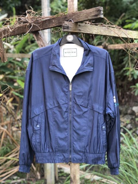 Other Designers Vintage - Vintage 90's Sweater Nylon Jacket by Grand Slam Munsingwear