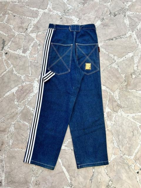 Other Designers Dogtown y2k carpenter white stripes jorts denim