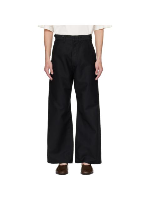 TAIGA TAKAHASHI Black Lot.204 Engineer Trousers