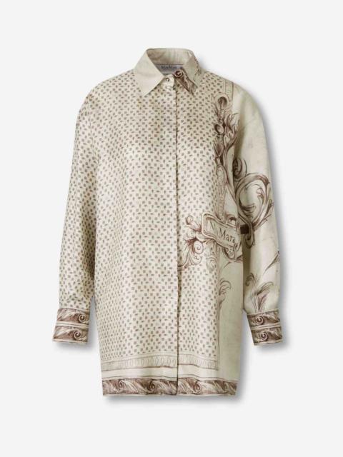 Max Mara PRINTED SILK SHIRT