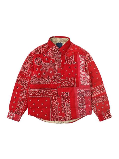 visvim KERCHIEF DOWN JKT RED