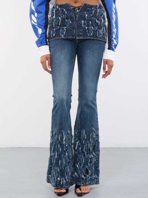 Andersson Bell Destroyed Bustier Jeans