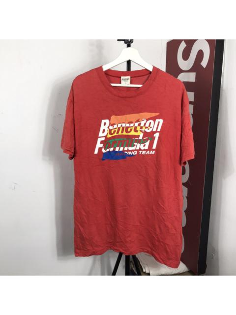 Other Designers Italian Designers - Vintage United Colors Benetton Italy Earth White T-Shirt