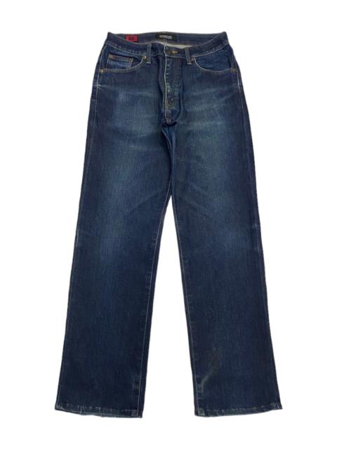 Other Designers EDWIN 13oz 503 FLEX DISTRESSED DENIM JEANS JAPAN