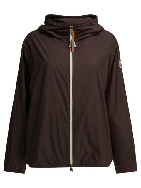 Moncler Moncler Fegeos Windbreaker Jacket Brown Women