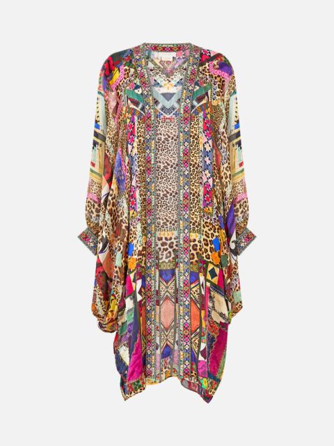 CAMILLA DRAMATIC SLEEVE COCOON LAYER