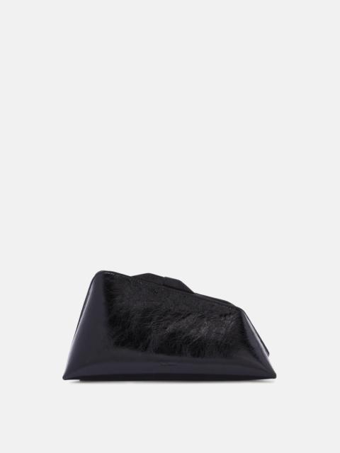 THE ATTICO ''8.30 PM'' BLACK OVERSIZED CLUTCH