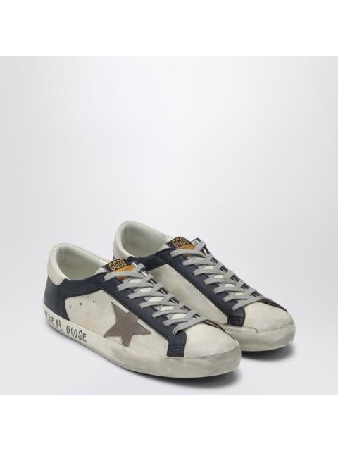 Golden Goose White/Blue Super Star Sneaker Men