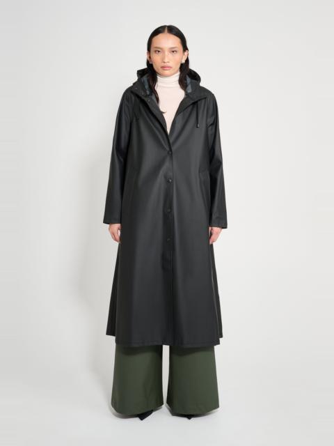Stutterheim Mosebacke Long Raincoat Black