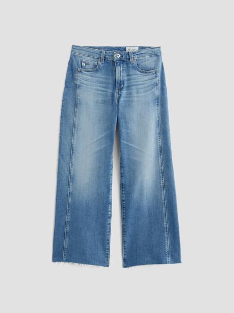AG Jeans Saige Wide Leg Crop  Panel Jean