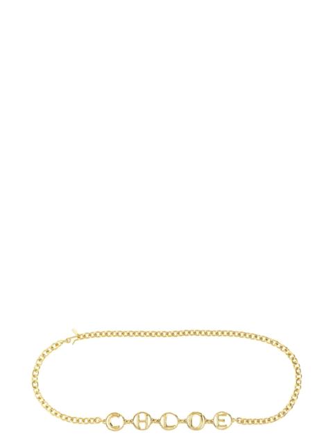 Chloé 'Chloé Script' jewel belt