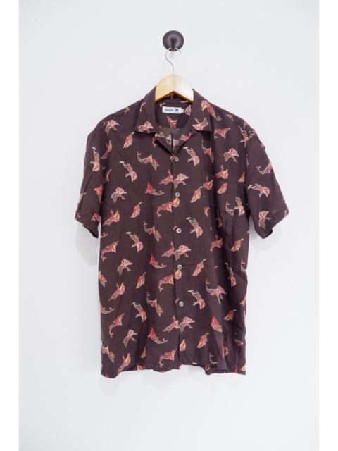 Other Designers Issey Miyake × Japanese Brand × Tsumori Chisato - Vintage Issey Miyake Open Collar Rayon Shirt