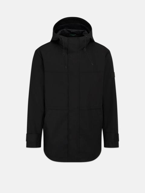 GLOVERALL Men's Sharpe Technical Hooded Parka Black