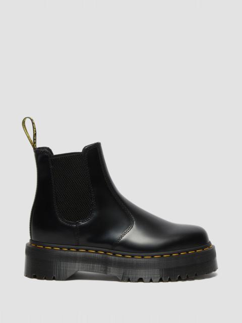 Dr. Martens 2976 Smooth Leather Platform Chelsea Boots