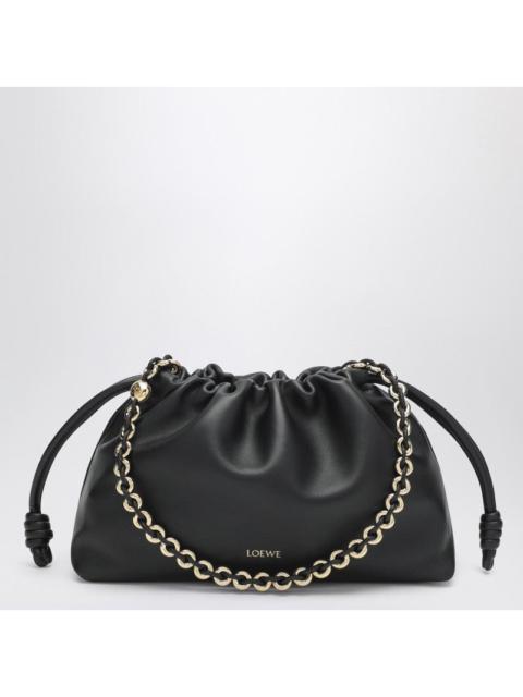 Loewe Loewe Medium Flamenco Purse Bag In Black Leather Women