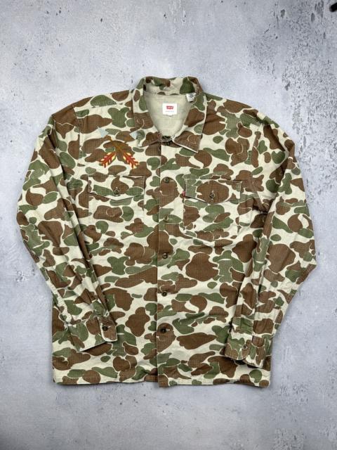 Levi's Vintage Levi’s San Francisco Camo Overshirt Eagle Embroidery