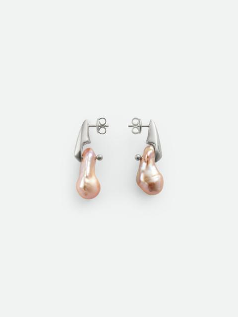 Bottega Veneta Large Pearl Earrings