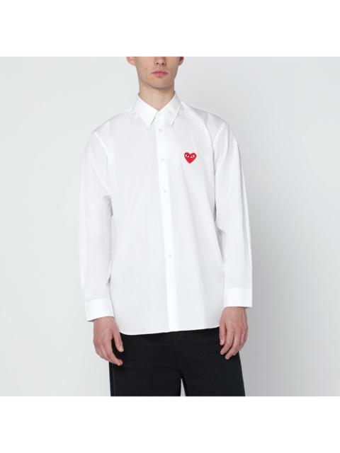 Other Designers Comme Des Garã§Ons Shirt White Cotton Shirt Men