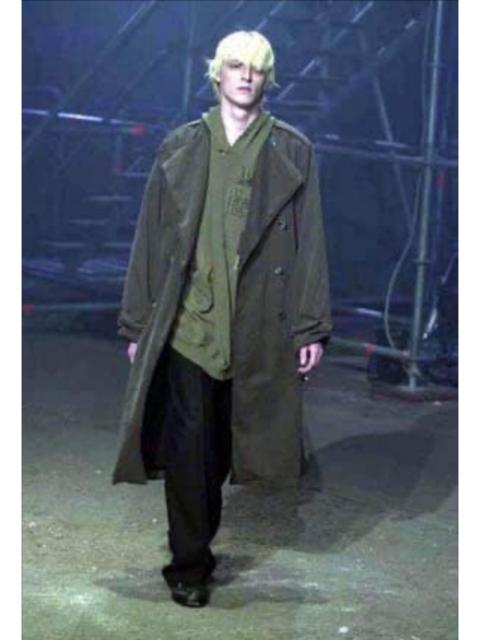 Raf Simons Raf Simons Riot Riot Riot Runway Trench Coat