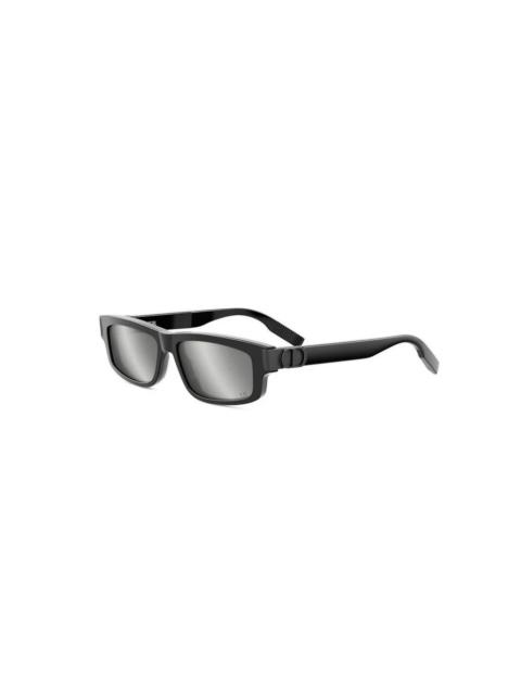 Dior Dior CD ICON S2I Smoke Mirror Rectangular Men's Sunglasses DM40123I 01C 55