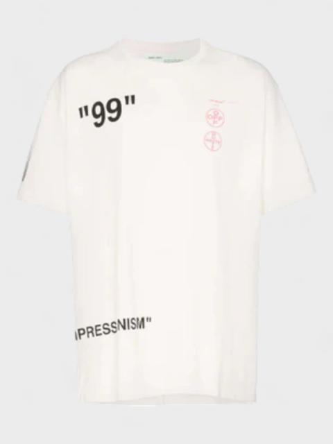 Off-White OFF-WHITE Neutral Impressionism T-Shirt White