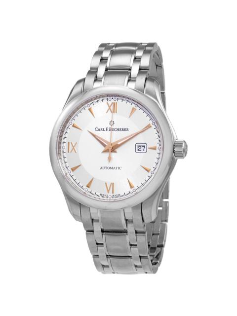 Other Designers Carl F. Bucherer Manero Autodate Automatic Silver Dial Men's Watch 00.10915.08.15.21