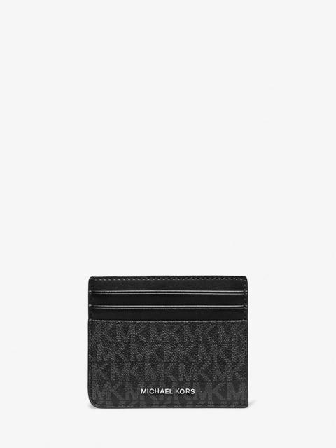 MICHAEL KORS Hudson Signature Logo Card Case