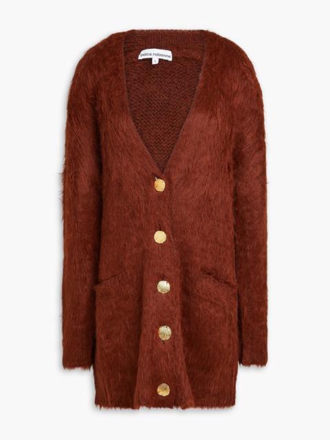 rabanne Brushed knitted cardigan