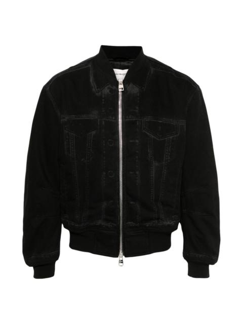 Alexander McQueen DENIM BOMBER JACKET