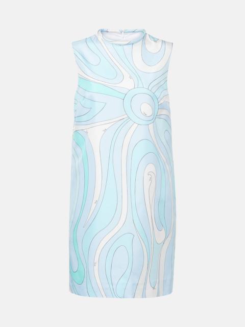 PUCCI Marmo silk minidress