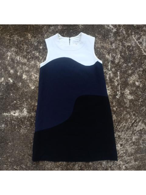 Other Designers 💥 Calvin Klein Three Tones Colors Midi Basic Dress