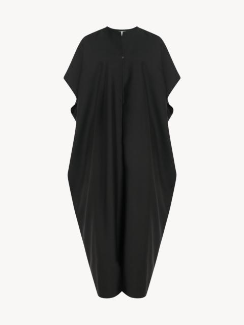 The Row Saule Dress in Virgin Wool and Silk