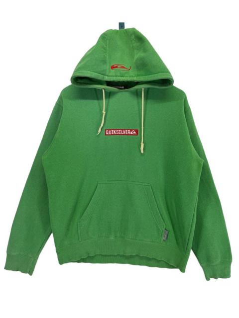 Other Designers Vintage Quiksilver Embroided Box Logo Hoodie