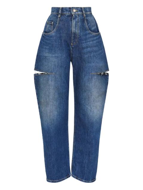 Maison Margiela Maison Margiela Women Jeans With Cut-Out Detail