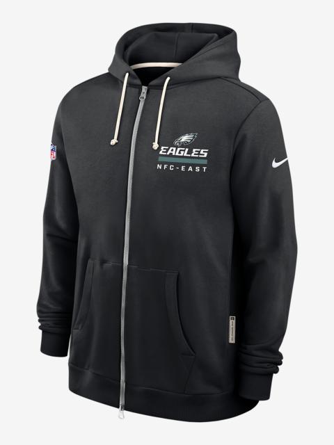 Nike Philadelphia Eagles Utility Player Sideline Men's Nike Dri-FIT NFL Full-Zip Hoodie