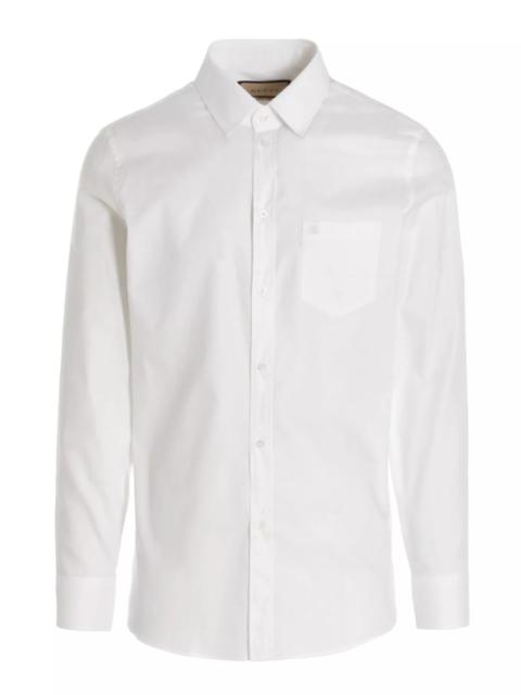 GUCCI Embroidered logo shirt
