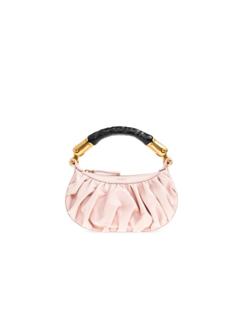 Balmain BALMAIN Ebene Mini Pink Top Handle Bag New & Authentic