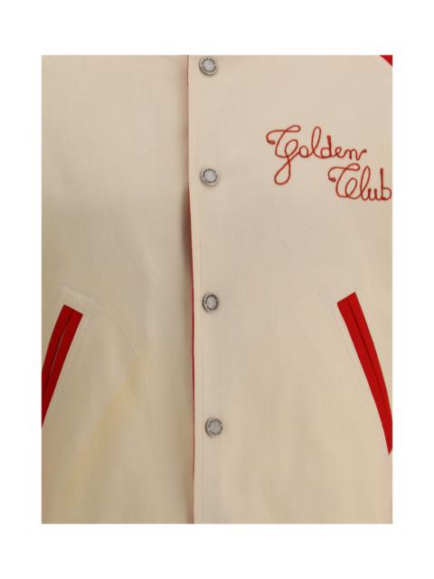 Embroidered Bomber Jacke