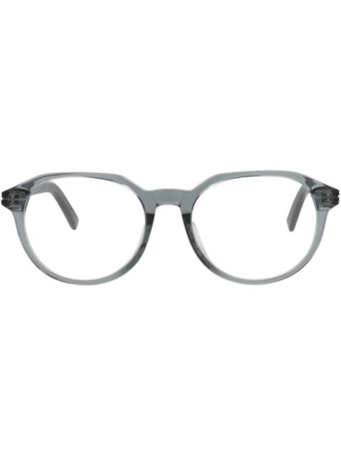 Dior Dior Round-Frame Acetate Optical Frames Green Black Transparent (DM50004F-53-097)