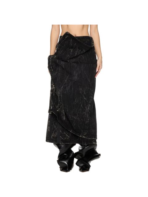 Y/Project Velcro Denim Skirt