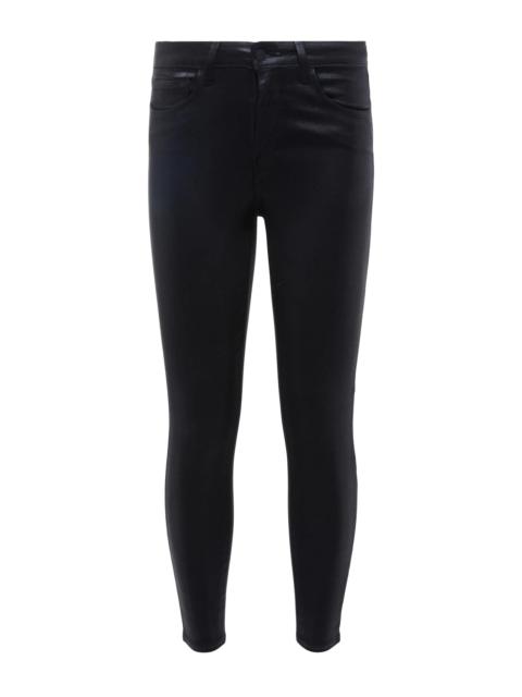 L'AGENCE Margot Coated Skinny Jean