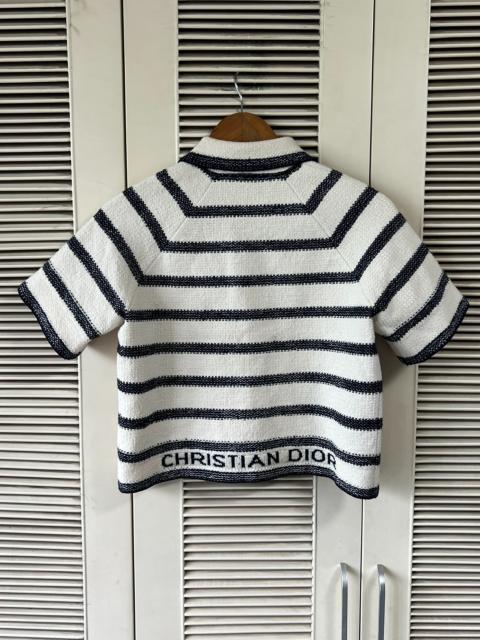 Dior Dior Short Sleeve Striped Jacket