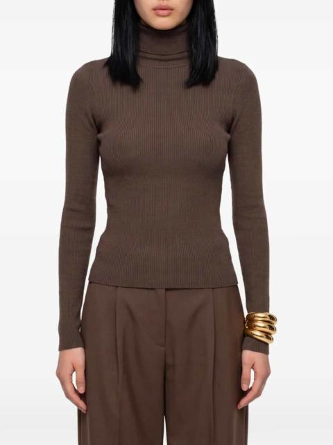 Max Mara Max Mara Women Ribbed High-Neck Sweater