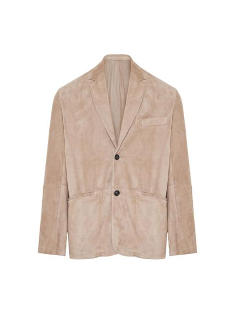 suede blazer