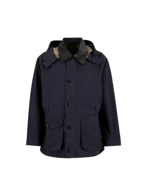 Barbour VENTILE HOODED CORDUROY-COLLAR JACKET
