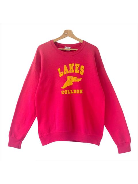 Other Designers NBA - Vintage 90s Lakes Collage Crewneck Sweatshirt Size M